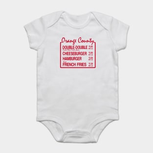 Orange County Burger Baby Bodysuit